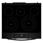 Whirlpool Black Slide-in Electric Convection Range (5.3 cu.ft.) - YWSES5030SB