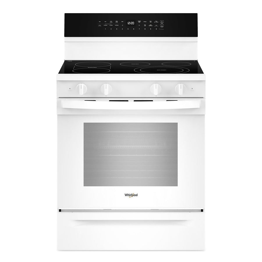Whirlpool White Freestanding Electric Convection Range (5.3 cu.ft.) - YWFES7030SW