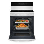 Whirlpool White Freestanding Electric Convection Range (5.3 cu.ft.) - YWFES7030SW