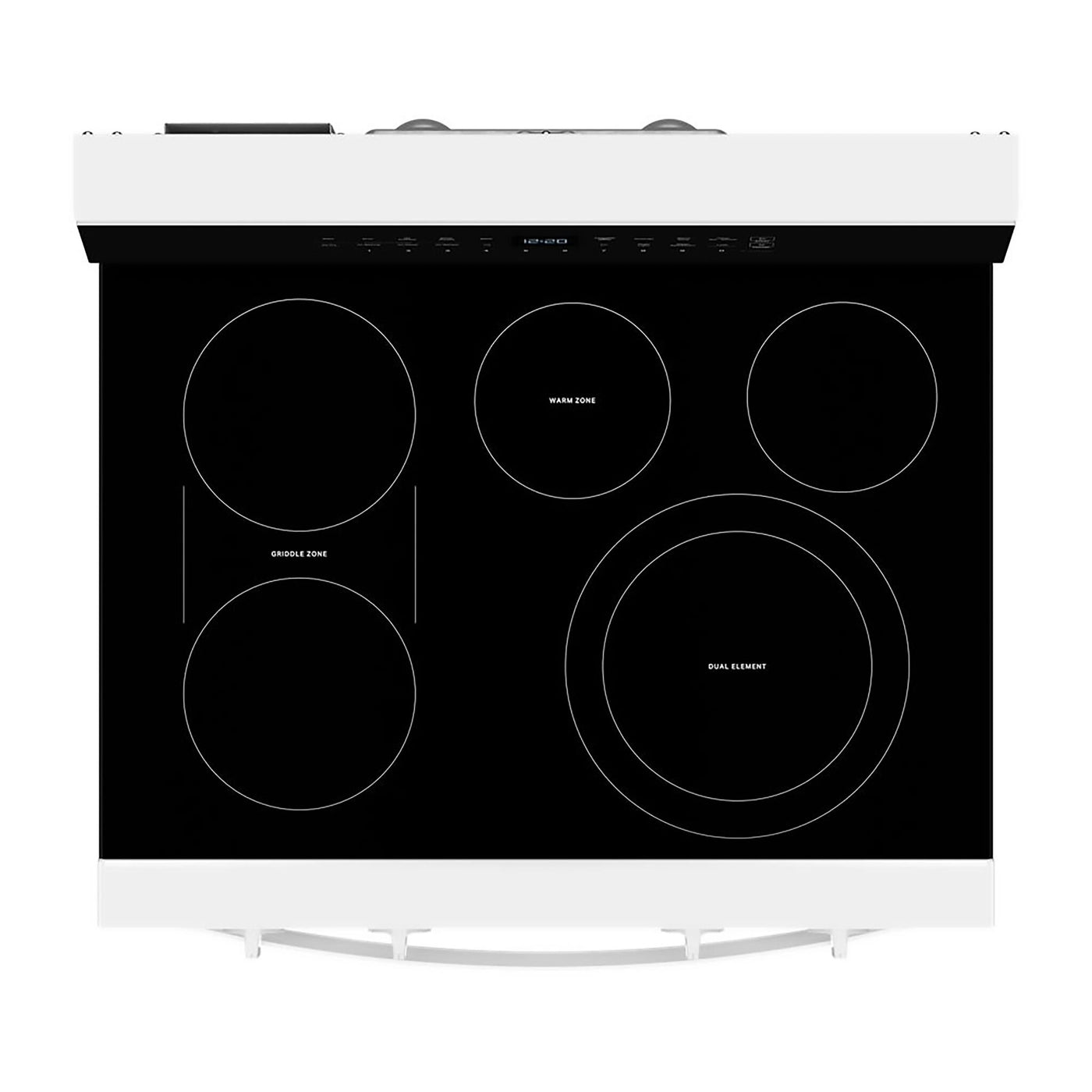 Whirlpool White Freestanding Electric Convection Range (5.3 cu.ft.) - YWFES7030SW