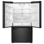Whirlpool Black French Door Refrigerator (22 cu. ft.) - WRFF5333PB
