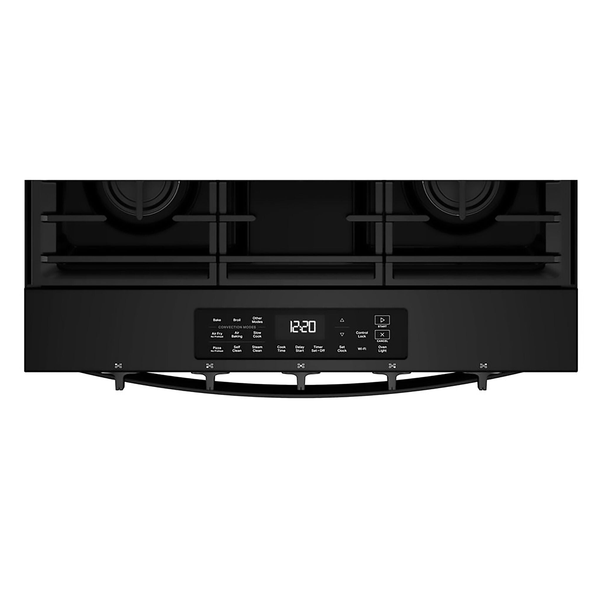 Whirlpool Black-on-Stainless Slide-In Gas Convection Range (5 cu.ft.) - WSGS5030SV