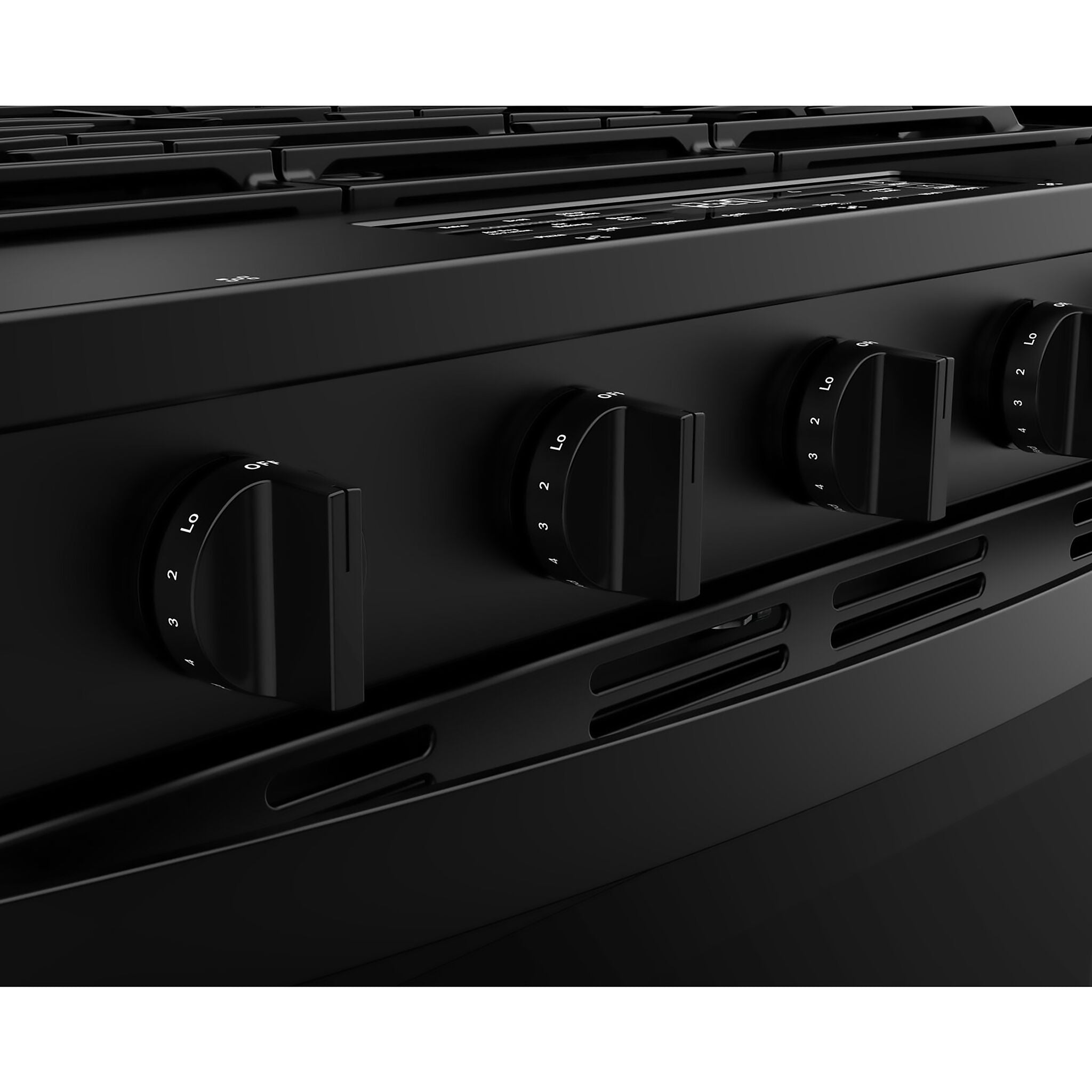 Whirlpool Black Slide-In Gas Convection Range (5 cu.ft.) - WSGS5030SB