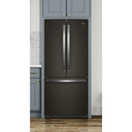 Whirlpool 29.5" 20 Cu. Ft. Black Stainless Steel French Door Refrigerator- WRF560SMHV