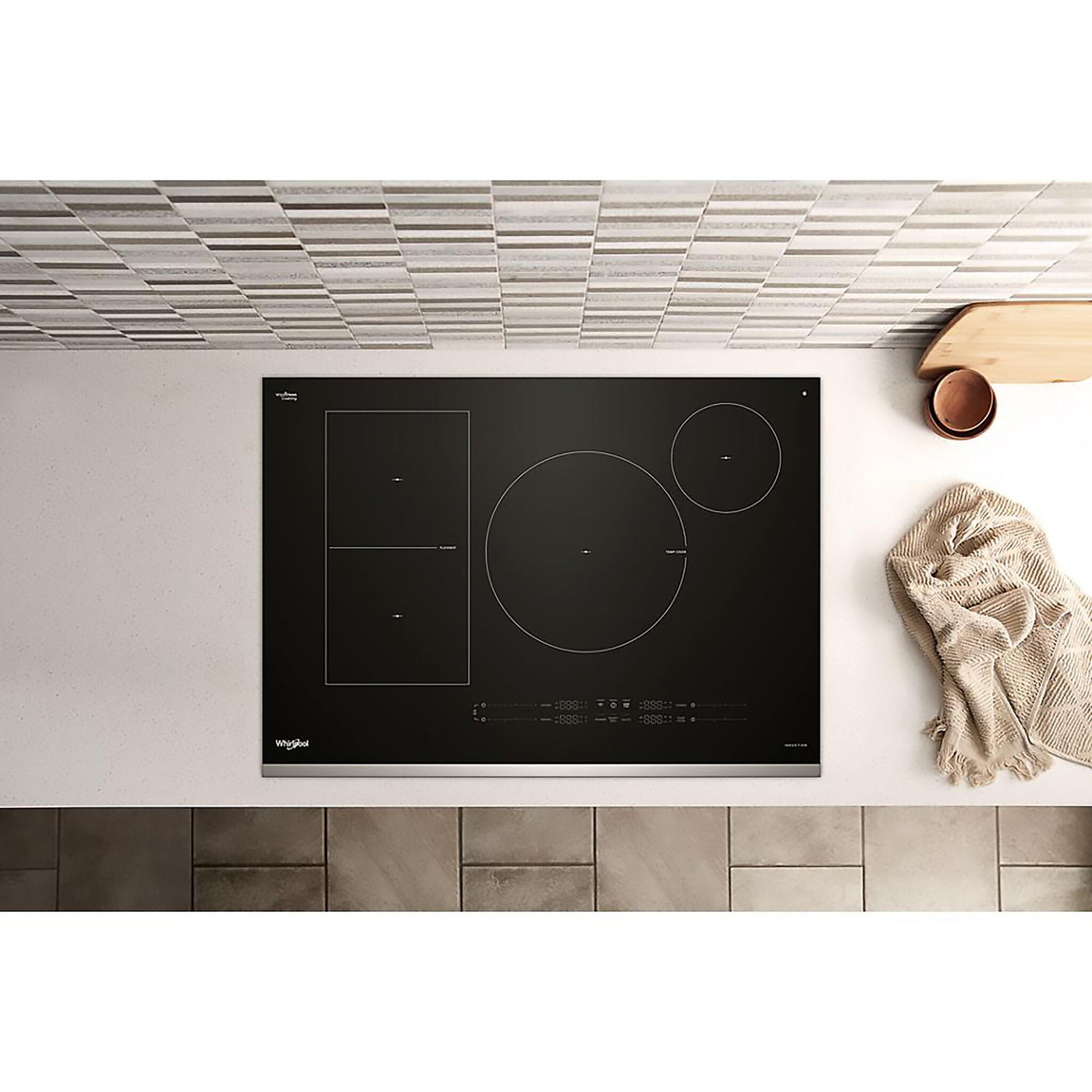 Whirlpool Stainless Steel 30" Induction Cooktop - WCIT7530SS