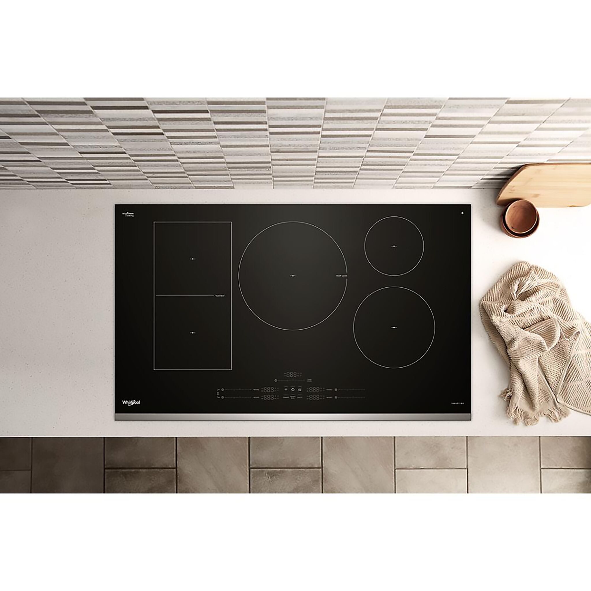 Whirlpool Stainless Steel 36" Induction Cooktop - WCIT7536SS