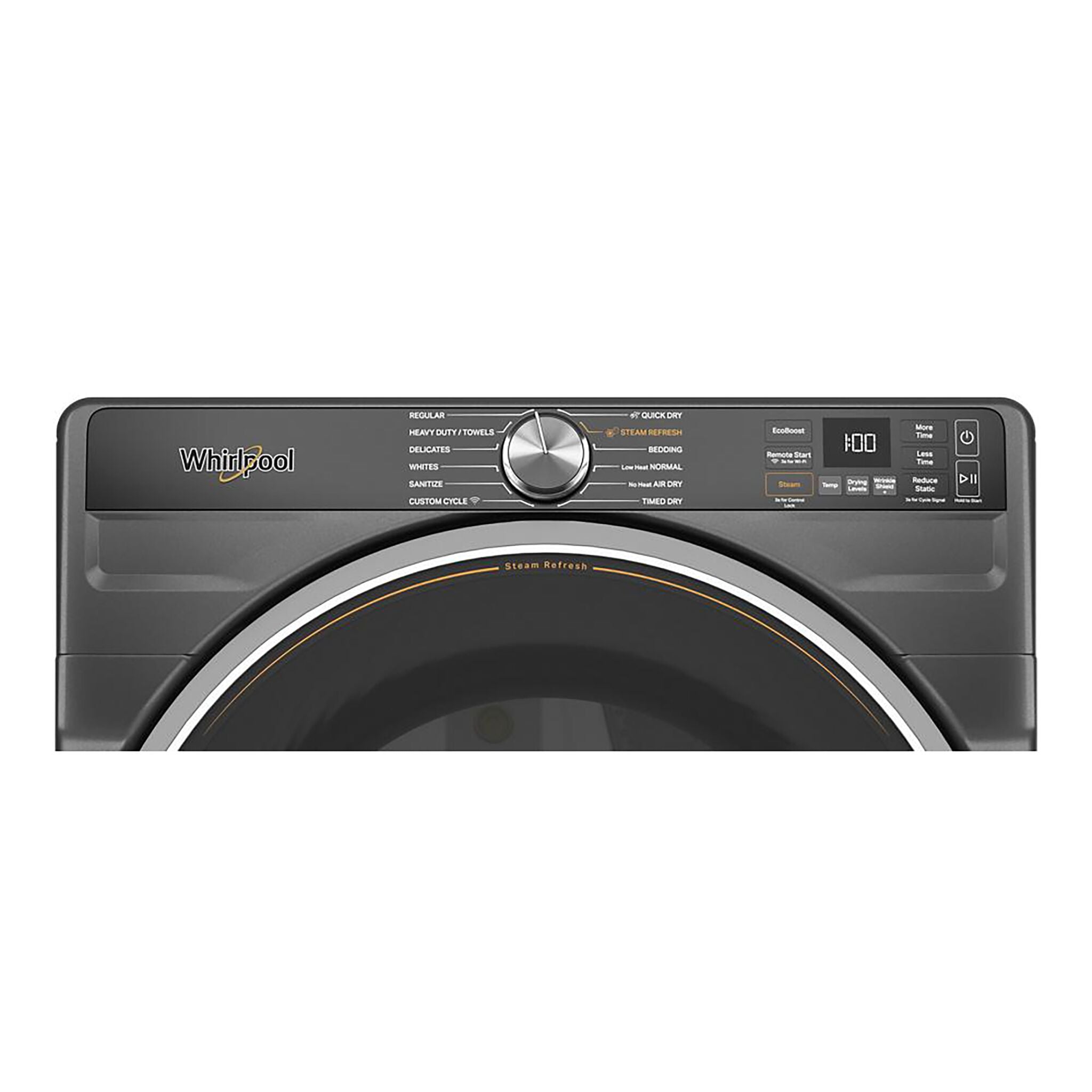 Whirlpool Volcano Black Electric Dryer (7.4 Cu.Ft.) - YWED6720RU