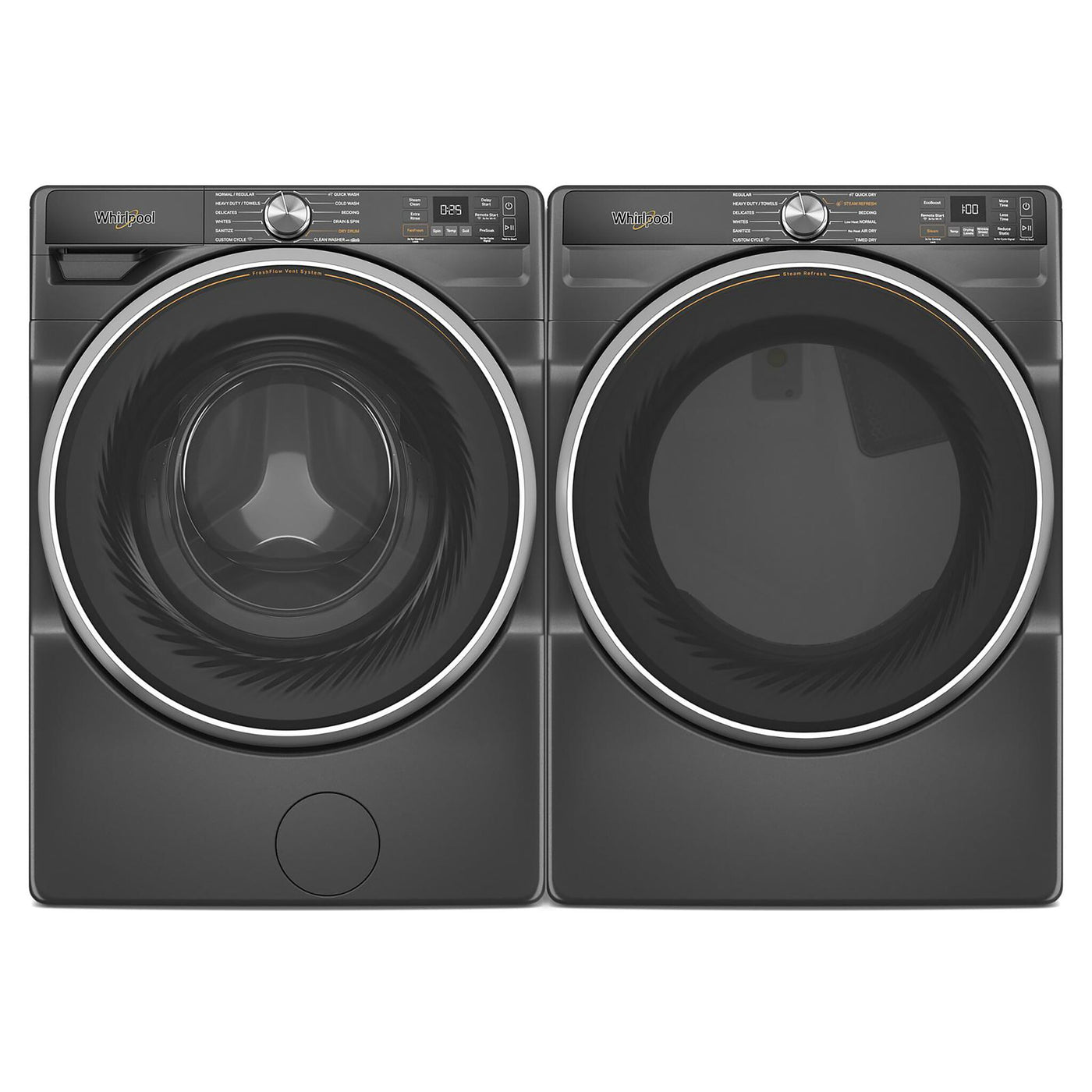 Whirlpool Volcano Black Gas Dryer (7.4 Cu.Ft.) - WGD6720RU