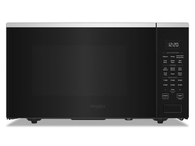 Whirlpool Black Countertop Sensor Cooking Microwave (1.60 Cu Ft) - YWMCS7022PB