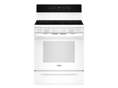 Whirlpool White Electric Freestanding Range (5.3 Cu.Ft.) - YWFES7530RW