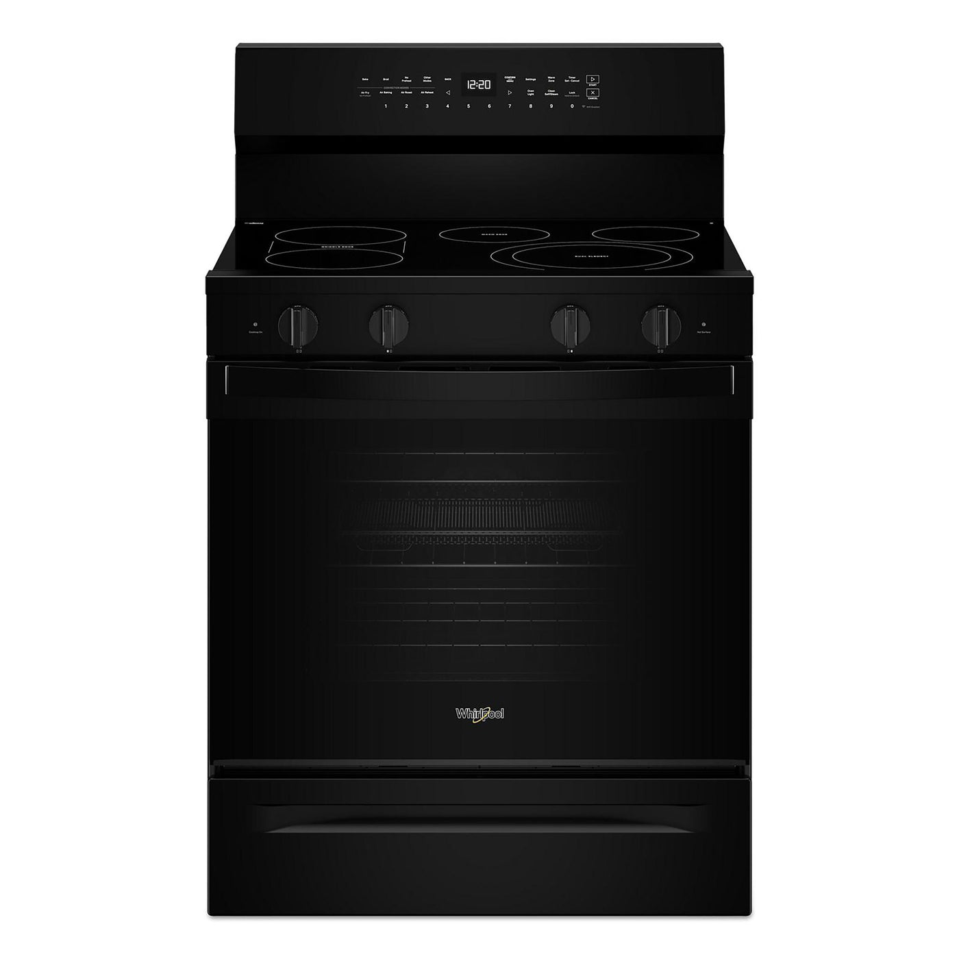 Whirlpool Black Freestanding Electric Range (5.3 Cu.Ft.) - YWFES7530RB