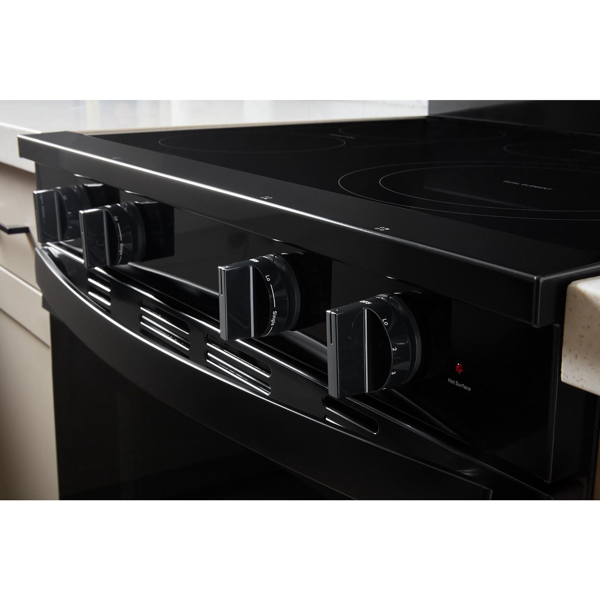 Whirlpool Black Freestanding Electric Range (5.3 Cu.Ft.) - YWFES7530RB