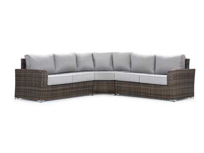 Whispering Pine 3 - Piece Outdoor Sectional - Dark Grey