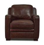 Wilmington Leather Chair - Dark Brown