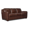 Wilmington Leather Sofa - Dark Brown