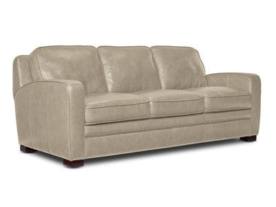 Wilmington Leather Sofa - Ivory