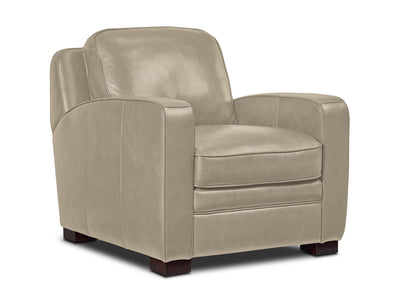 Wilmington Leather Chair - Ivory