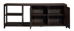 Wyden 65" Gaming TV Stand - Rustic Brown