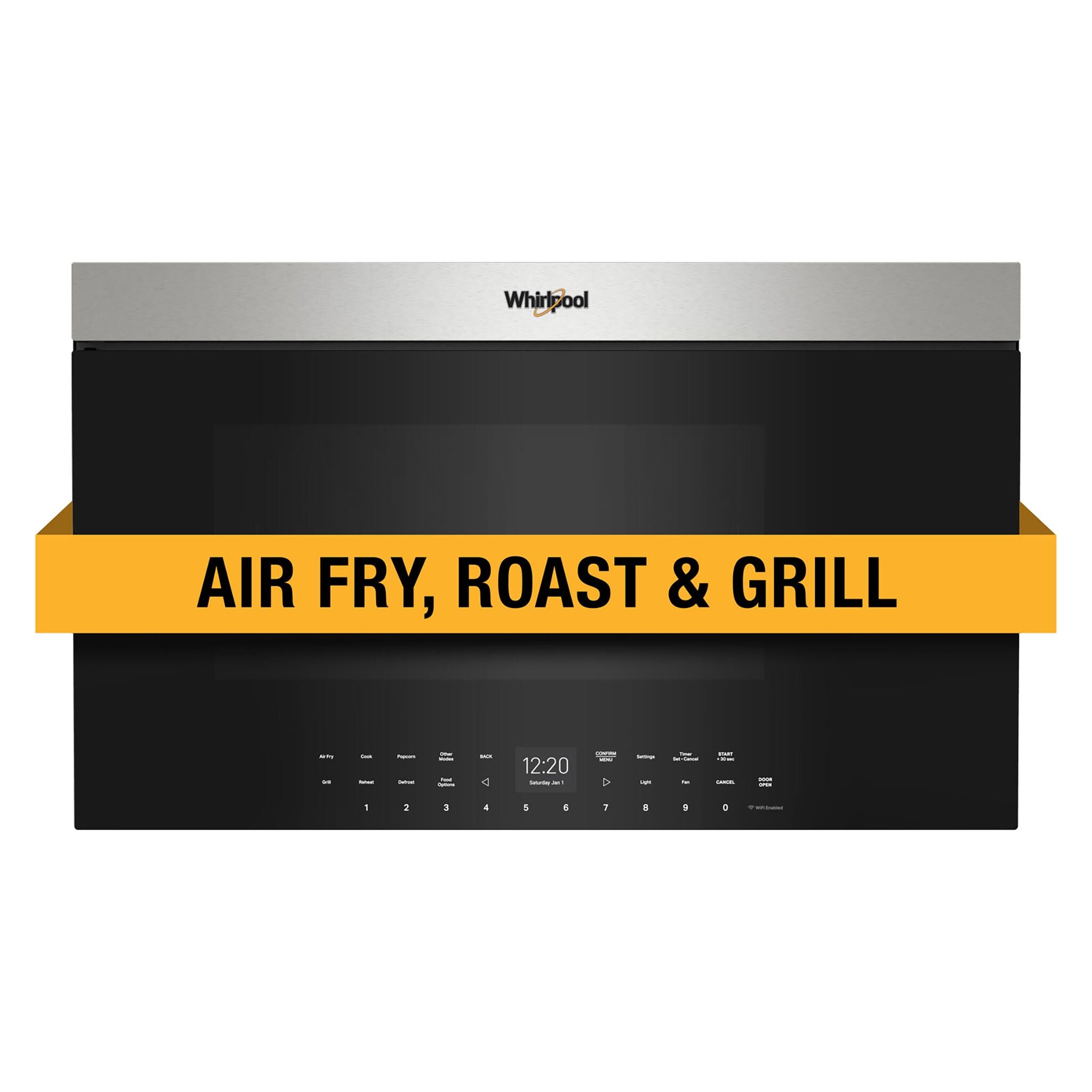 Whirlpool Fingerprint Resistant Stainless Steel Over-the-Range Microwave (1.1 Cu.Ft.) - YWMMF7330RZ--