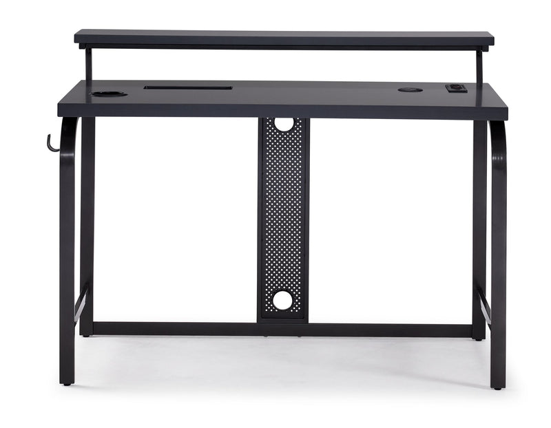 Zander II Gaming Computer Desk Grey Leon's