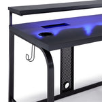 Zander II Gaming Computer Desk - Grey