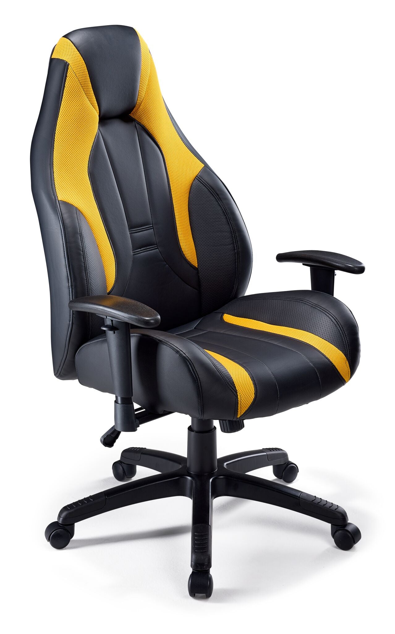 Zane Office Chair - Black, Yellow