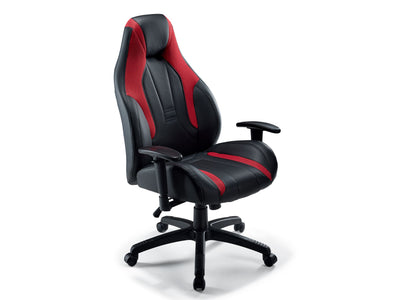 Zane Office Chair - Black, Red