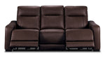 In Harmony - Zeppelin Power Reclining Sofa - Brown