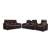 In Harmony - Zeppelin Power Reclining Sofa, Loveseat and Recliner Set - Brown