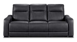 In Harmony - Zeppelin Power Reclining Sofa - Dark Grey
