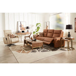 In Harmony - Zeppelin Power Reclining Sofa - Tan
