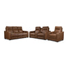 In Harmony - Zeppelin Power Reclining Sofa, Loveseat and Recliner Set - Tan