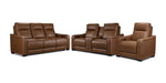 In Harmony - Zeppelin Power Reclining Sofa, Loveseat and Recliner Set - Tan