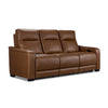 In Harmony - Zeppelin Power Reclining Sofa - Tan