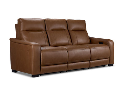 In Harmony - Zeppelin Power Reclining Sofa - Tan
