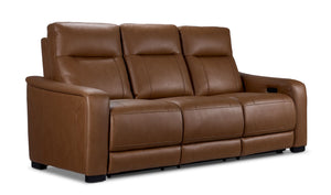 Zeppelin Power Reclining Sofa - Tan