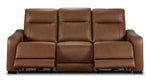 In Harmony - Zeppelin Power Reclining Sofa - Tan