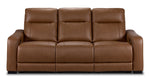 In Harmony - Zeppelin Power Reclining Sofa - Tan
