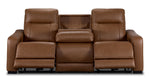In Harmony - Zeppelin Power Reclining Sofa - Tan