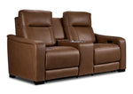 In Harmony - Zeppelin Power Reclining Sofa and Loveseat Set - Tan