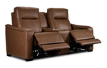In Harmony - Zeppelin Power Reclining Sofa and Loveseat Set - Tan