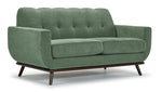 Ziva Sofa and Loveseat Set - Green