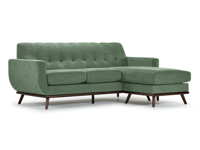 Ziva Chaise Sofa - Green