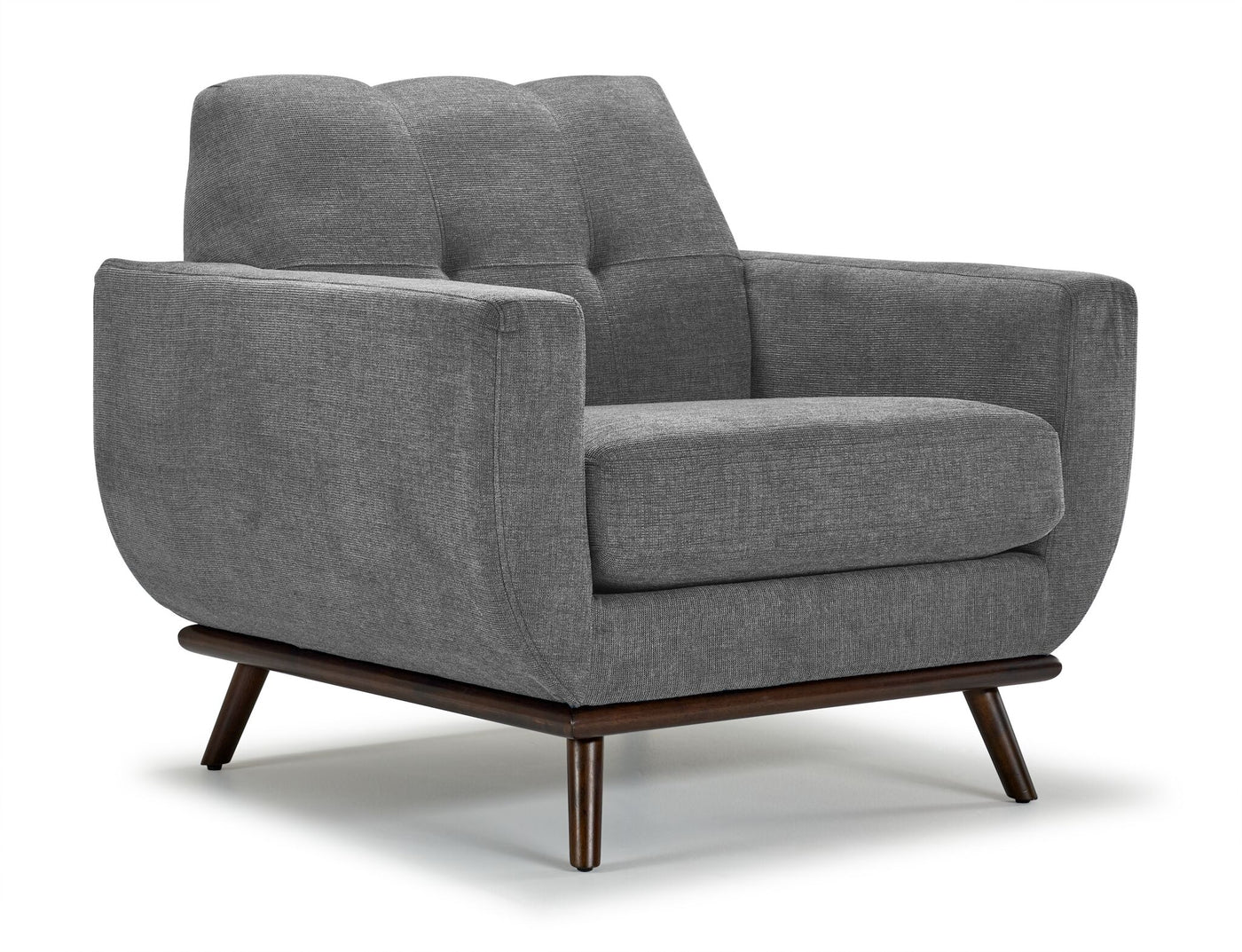 Ziva Sofa and Chair Set - Grey