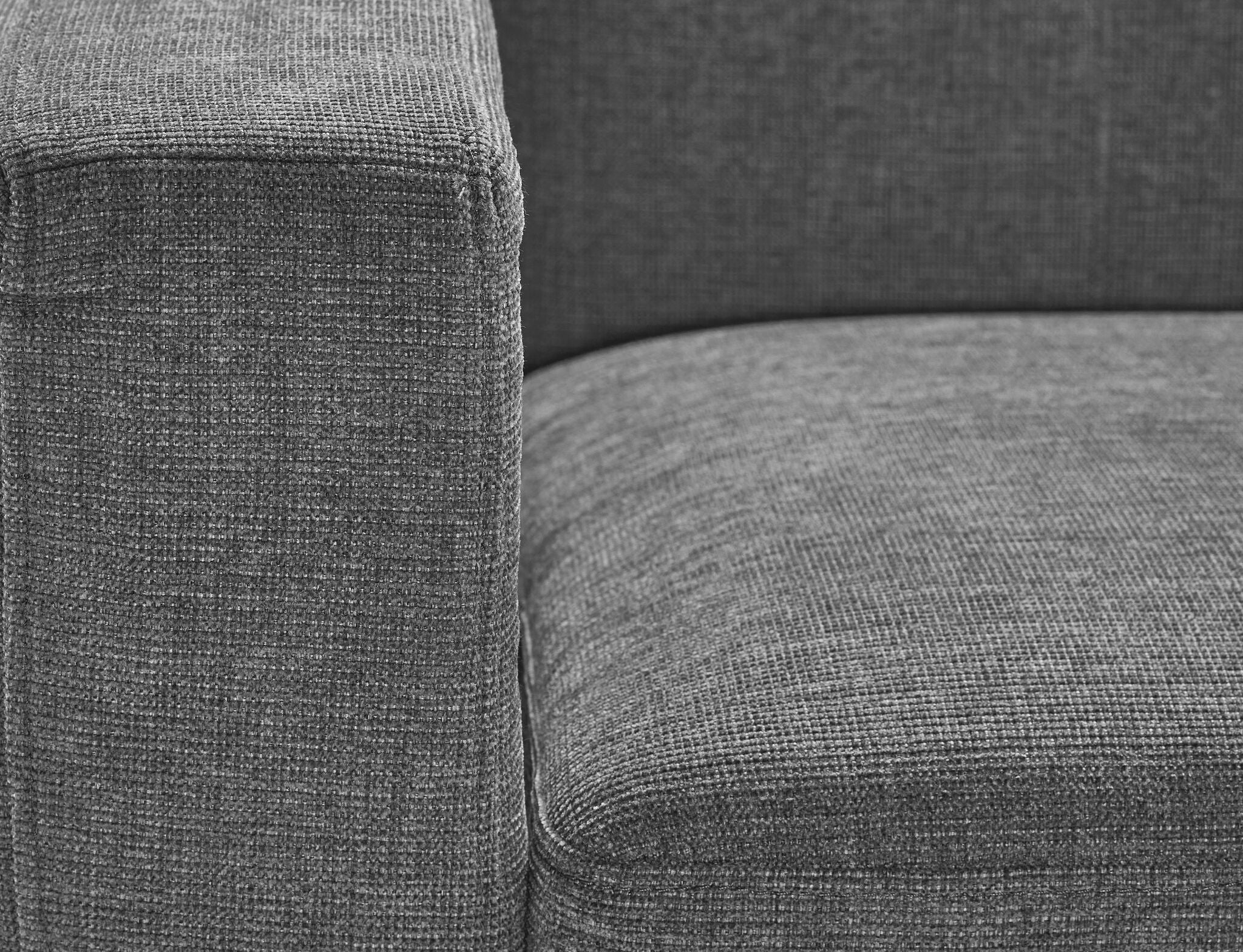 Ziva Chaise Sofa - Grey | Leon's