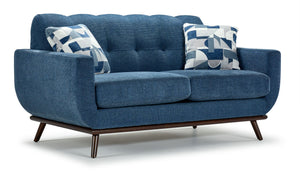 Ziva Loveseat - Blue