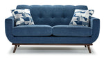 Ziva Loveseat - Blue