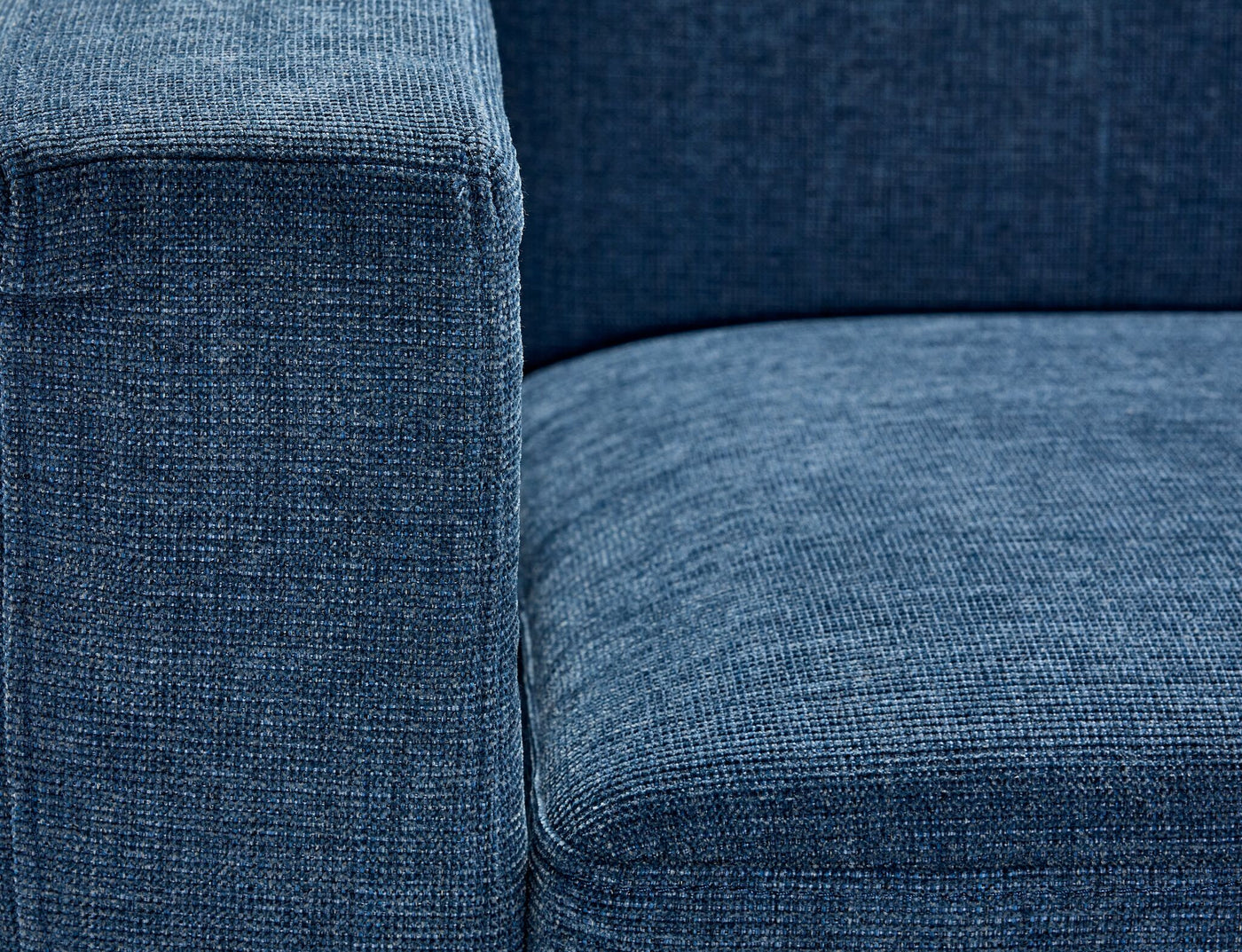 Ziva Chaise Sofa - Blue