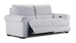Zoey Power Reclining Sofa - Snow