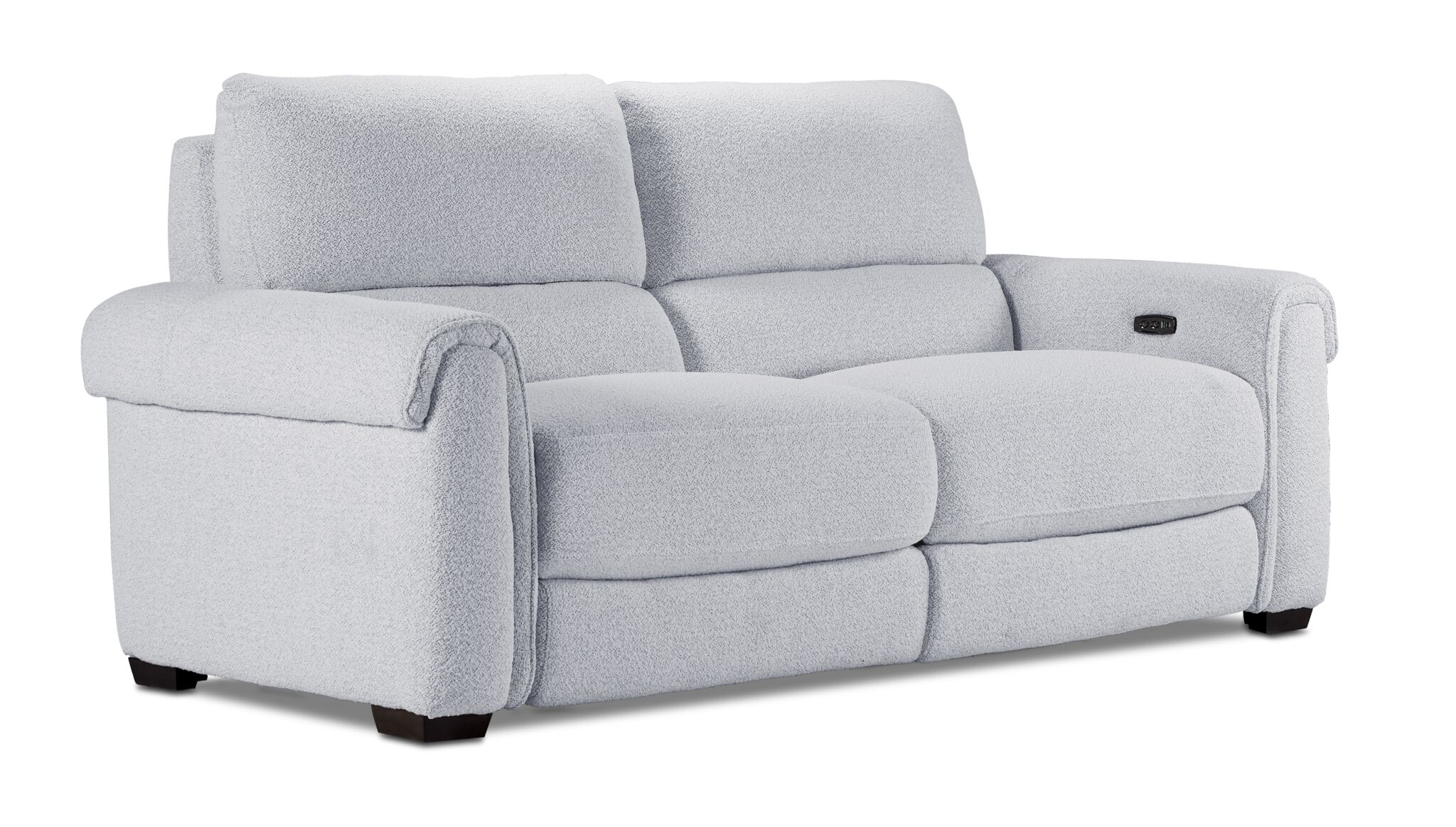 Zoey Power Reclining Sofa and Recliner Set - Snow
